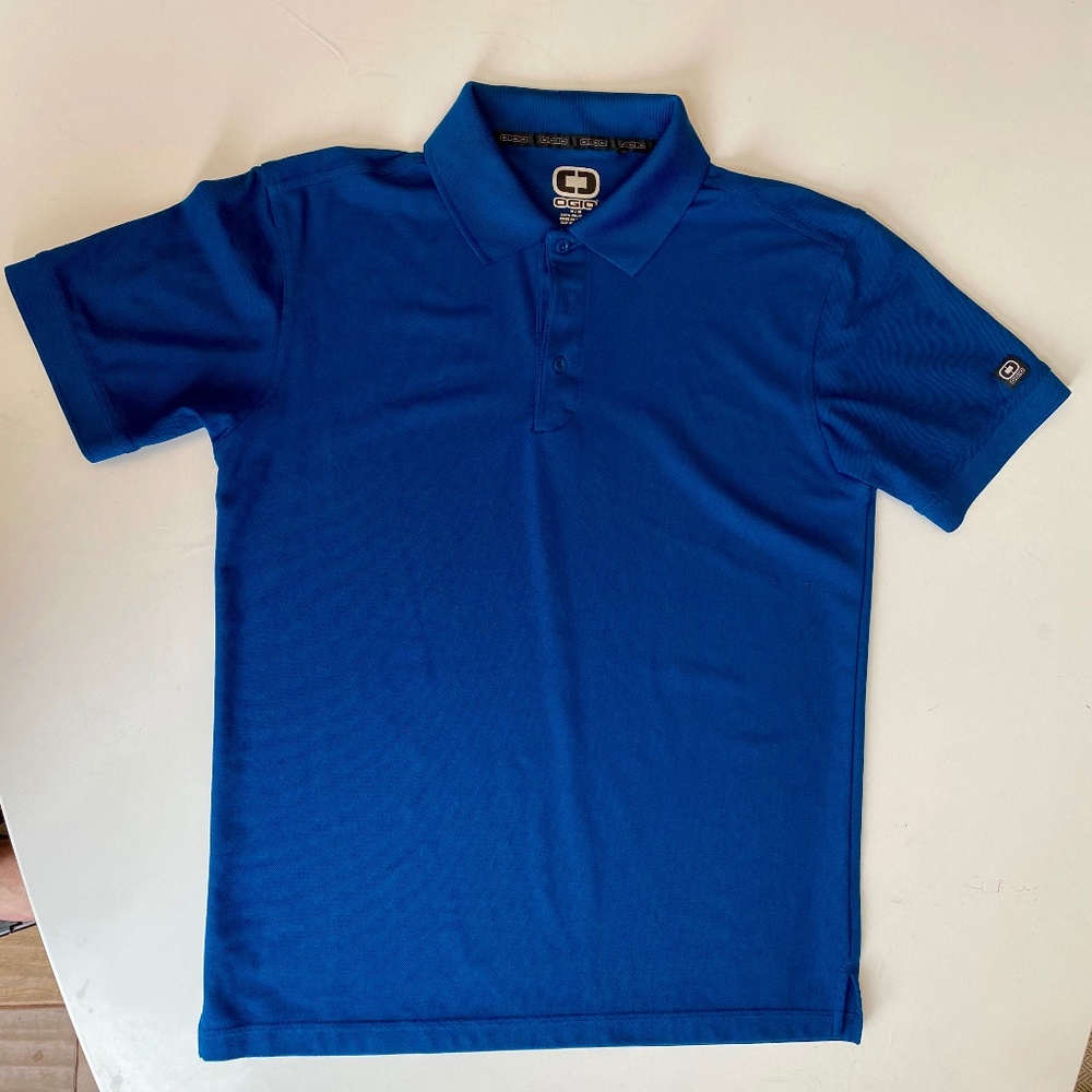 OGIO Men's Electric Blue Caliber 2.0 Polo SIZE M